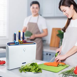 معقمة وحامل ألواح التقطيع والسكاكين - 3