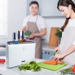معقمة وحامل ألواح التقطيع والسكاكين - 2