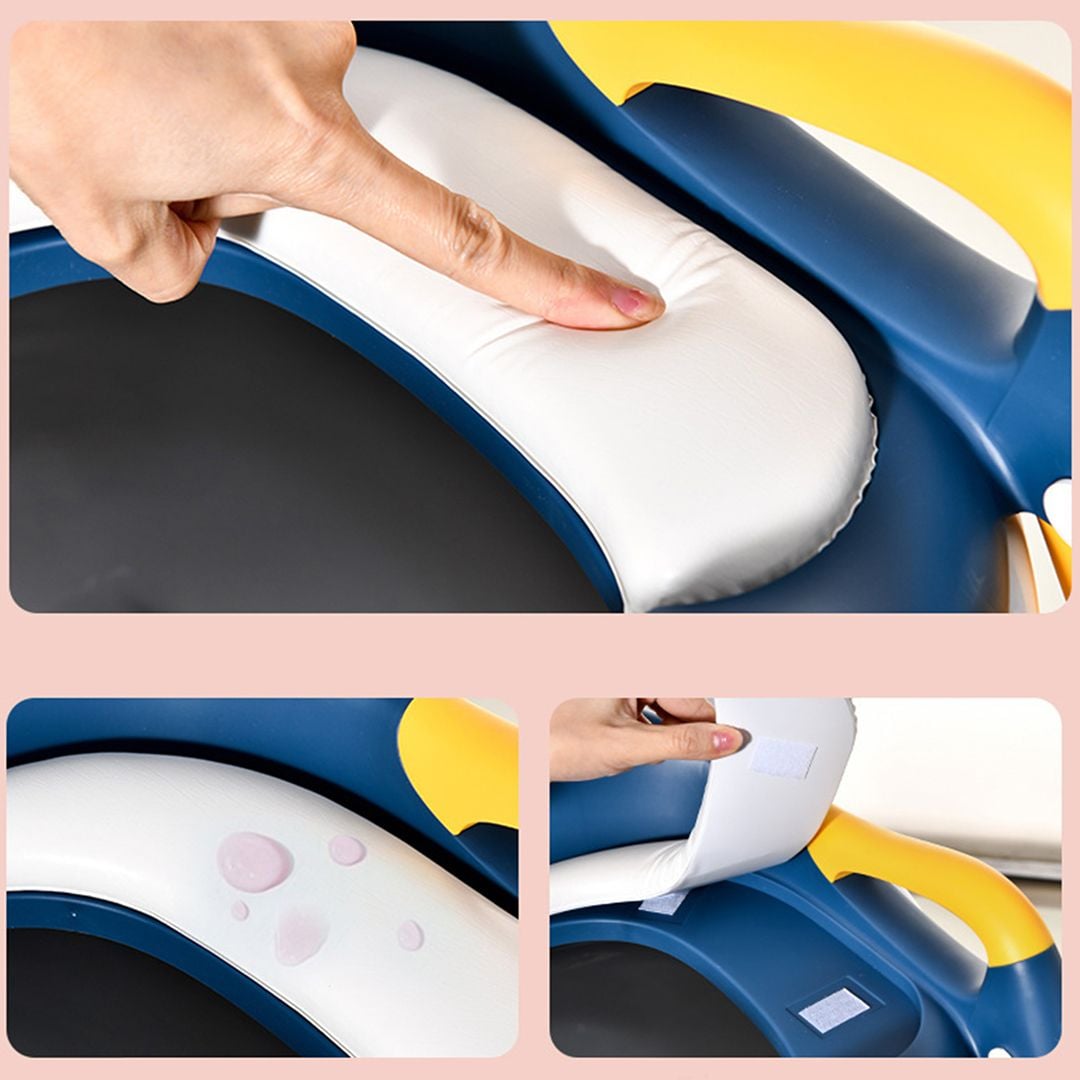 مقعد تدريب على الحمام مع سلم - 10