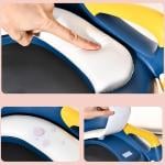 مقعد تدريب على الحمام مع سلم - 10