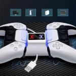 قاعدة شحن ثنائية لأيدي تحكم PS5 - 8