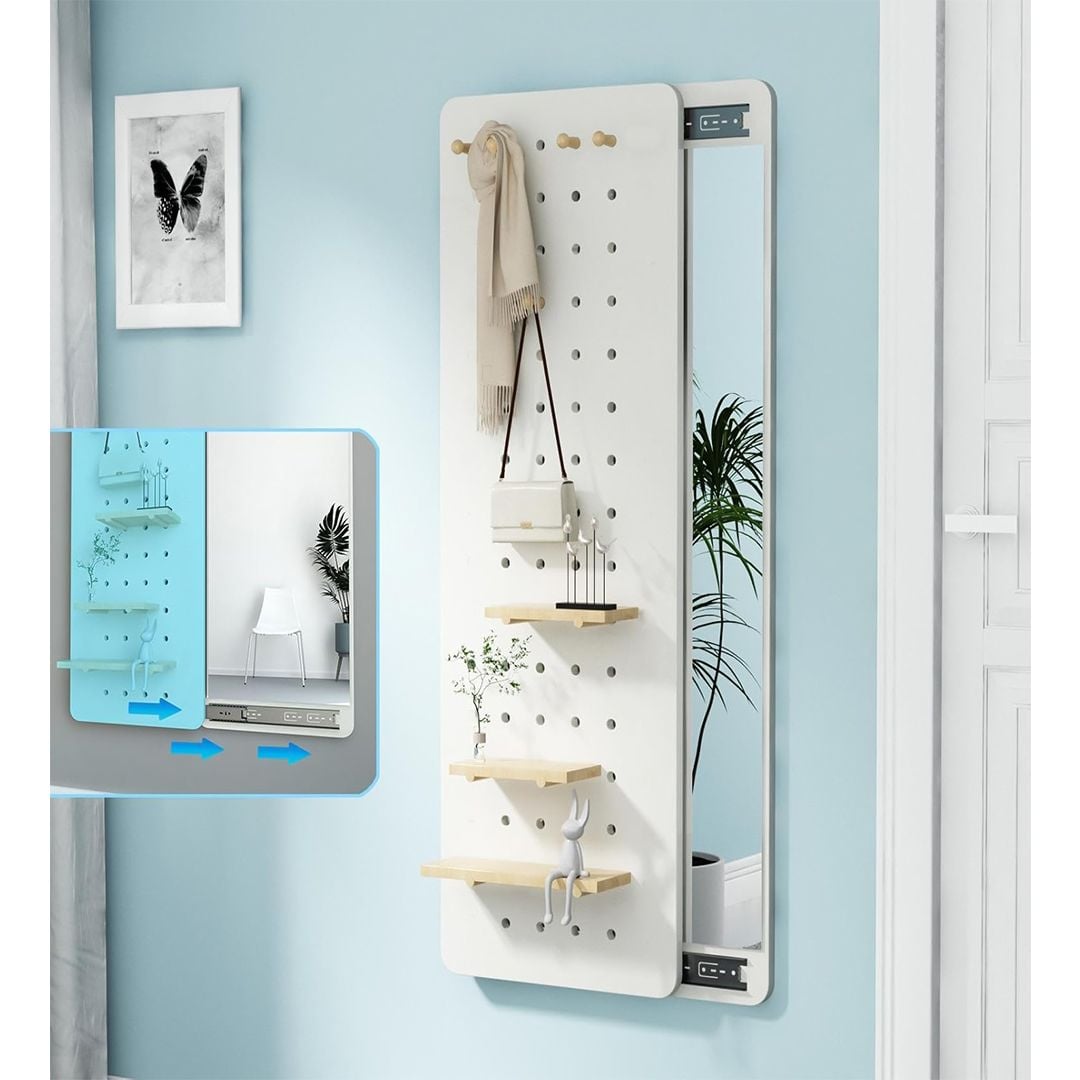 مرآة و ديكور عصري قابل للسحب - 1