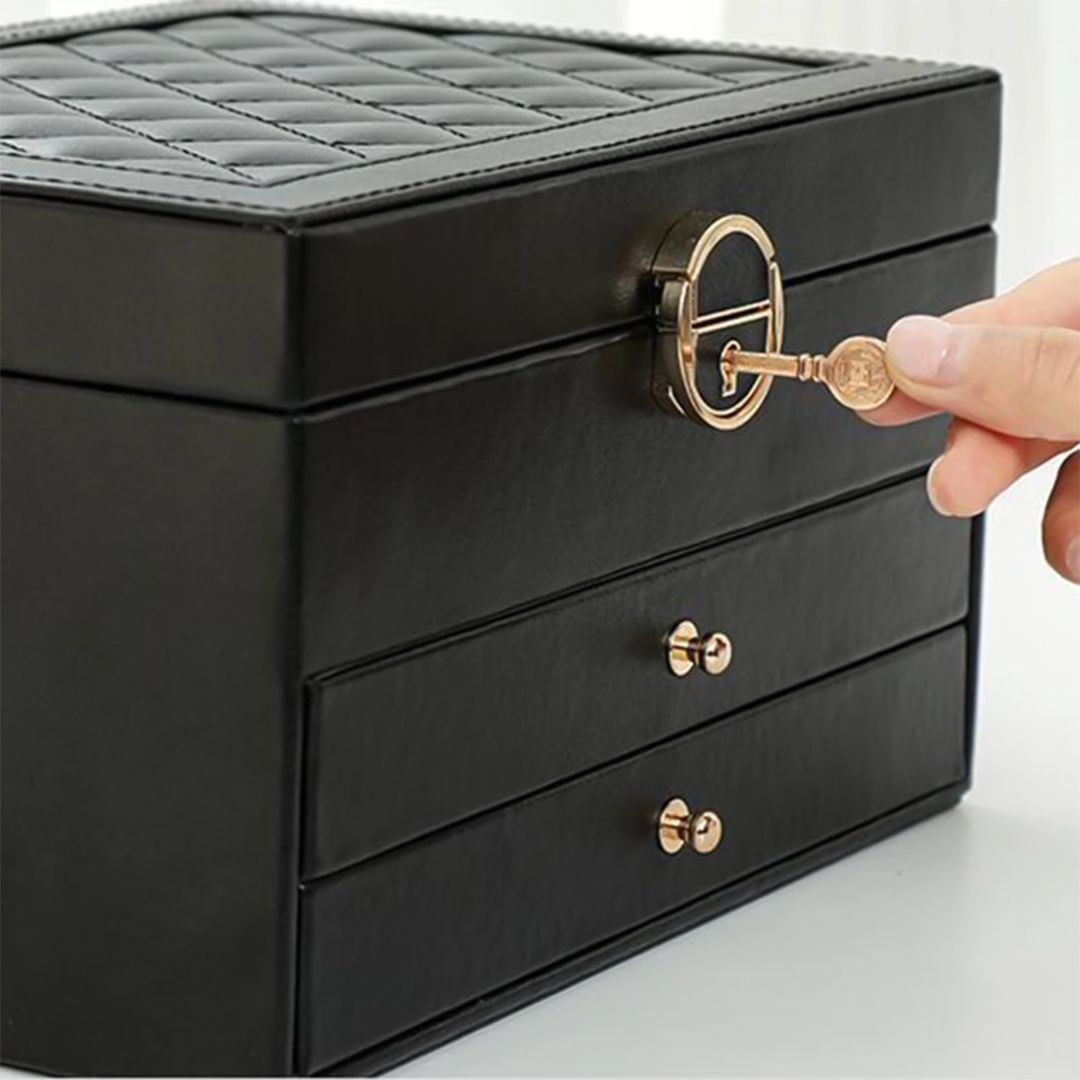 Three-Layer Retro Jewelry Box product thumbnail 12