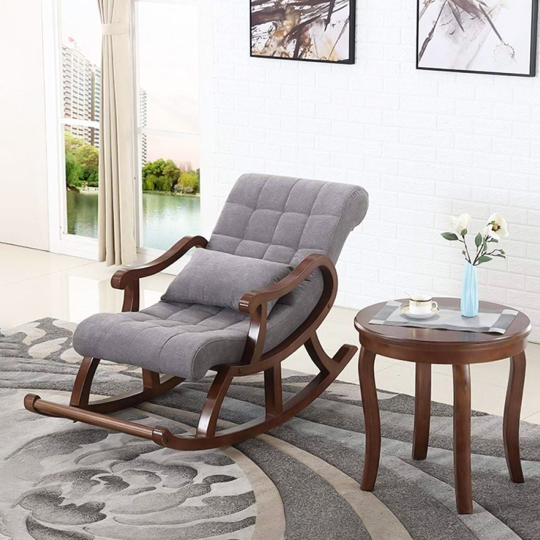 كرسي هزاز خشبي - 1