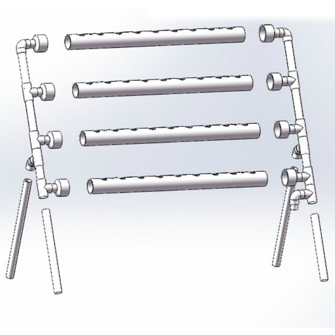Hydroponics ladder system pvc pipe product thumbnail 13