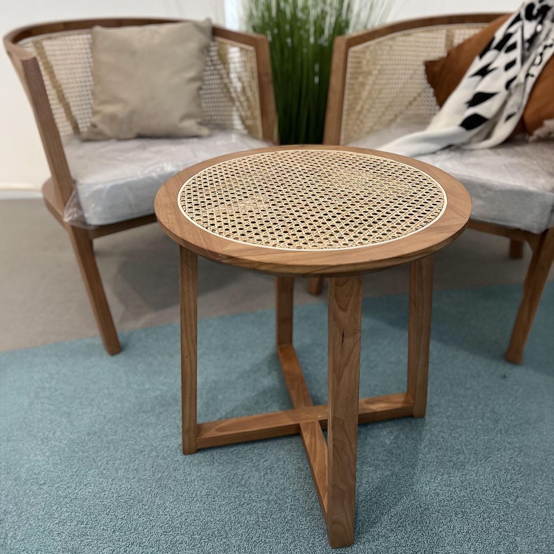 Side Table With Two Rattan Chairs product thumbnail 18