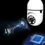 كاميرا مراقبة لاسلكية على شكل لمبة - 6