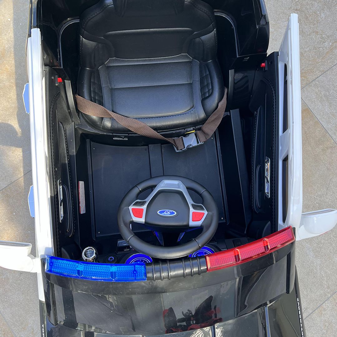 سيارة شرطة كهربائية 12 فولت للأطفال - 17