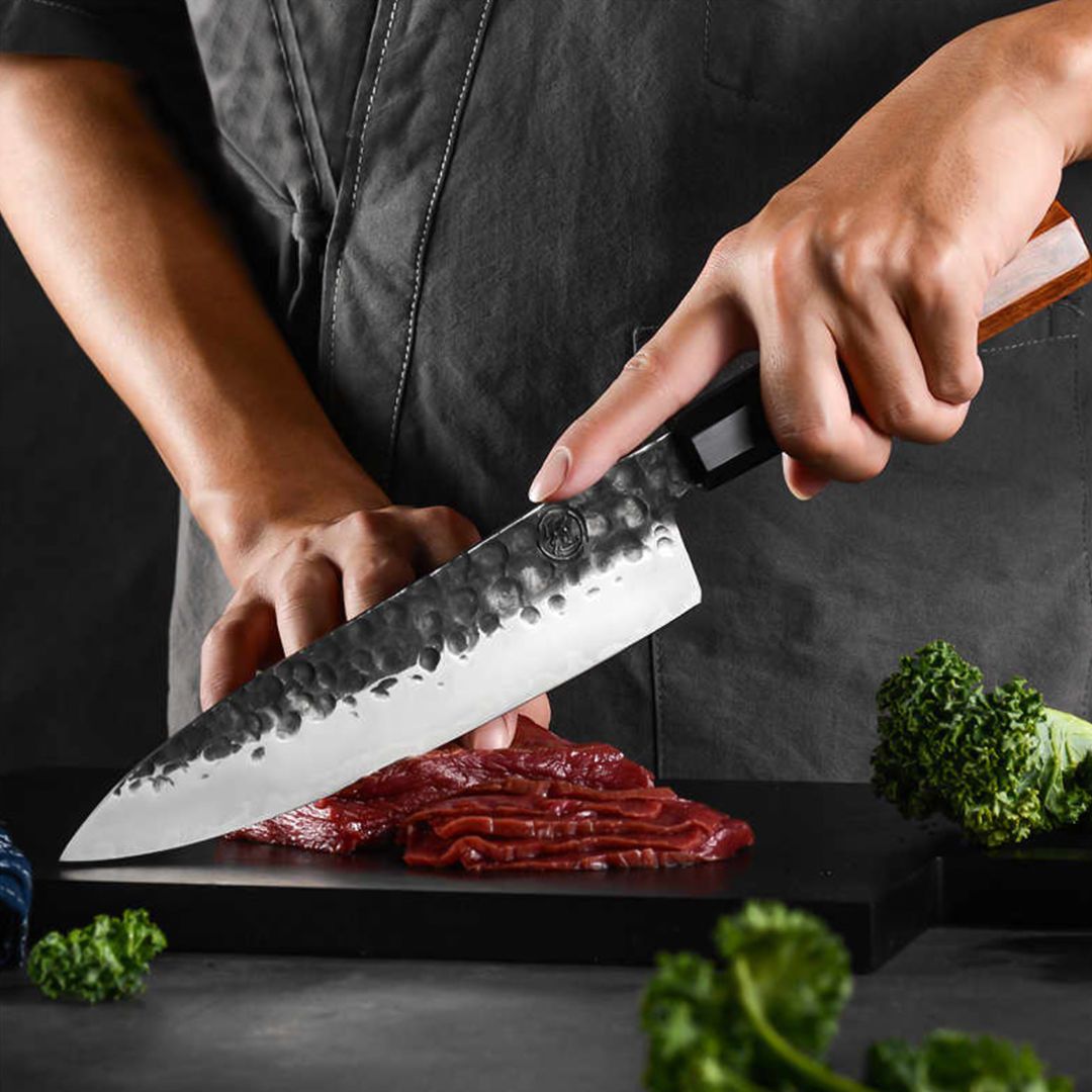 طقم سكاكين ستانلس ستيل للمطبخ - 7