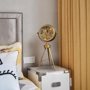 Golden Gear Art Table Clock - 5