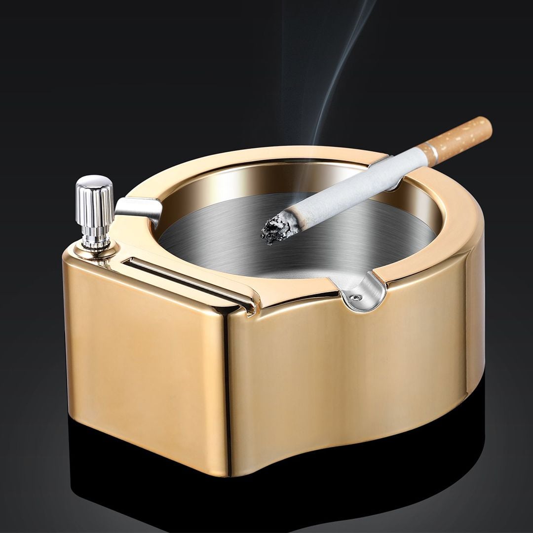 Portable Retro Metal Ashtray product thumbnail 5