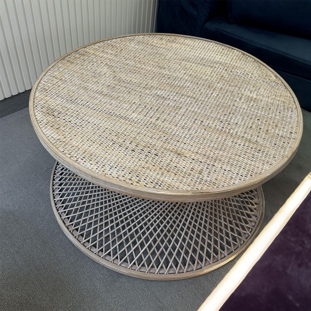 Japanese Style Rattan Table Set product thumbnail 7