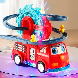 لعبة سيارة الإطفاء مع البطات للأطفال - 2