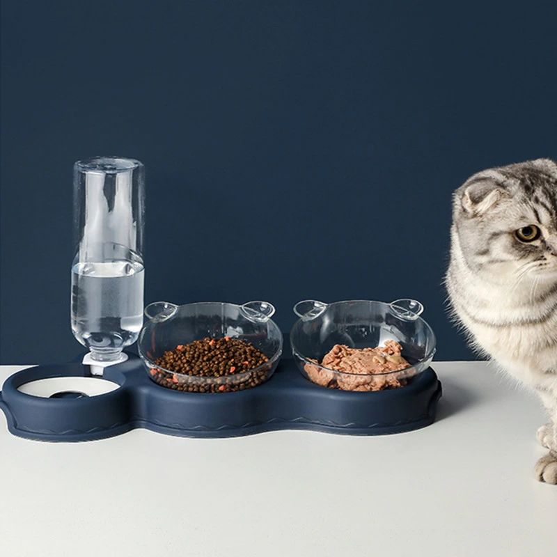 Pet Cat Bowl Automatic Feeder product thumbnail 2