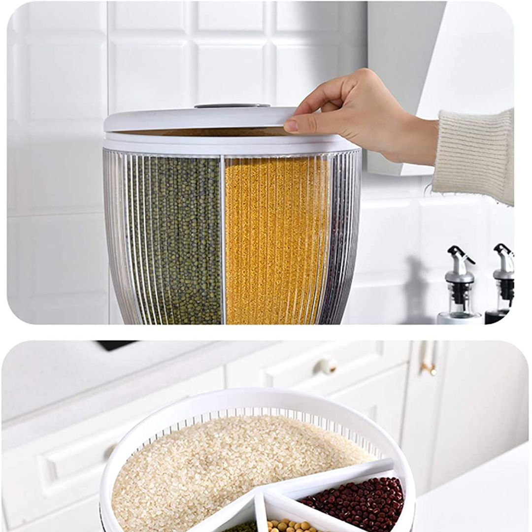 حافظة وموزعة الحبوب المُتكاملة - 7