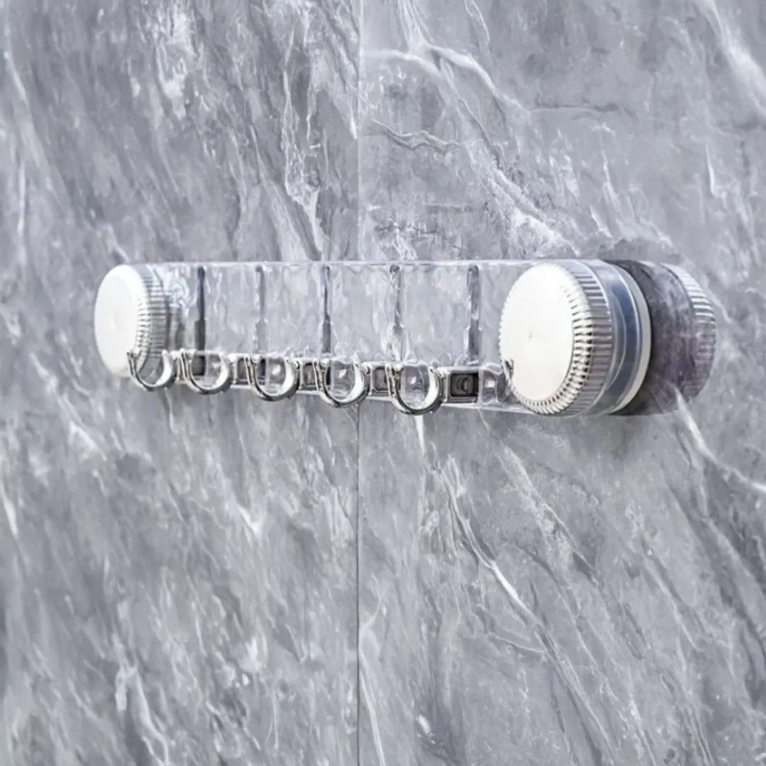 علاقة جدارية مع خطافات دوارة - 7