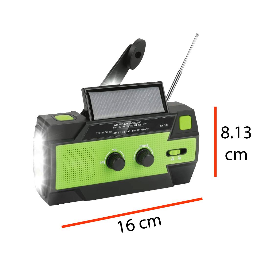 Solar Powered Rechargeable Radio product thumbnail 19