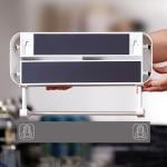 موزع تغليف مزدوج مع حامل للمناديل - 10