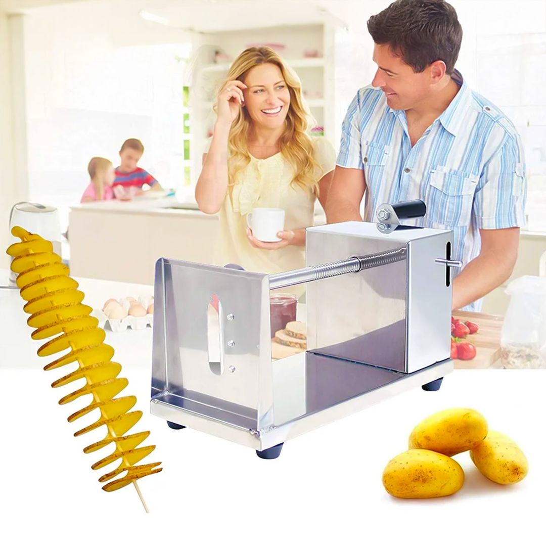 ماكينة تقطيع البطاطس اللولبية - 1