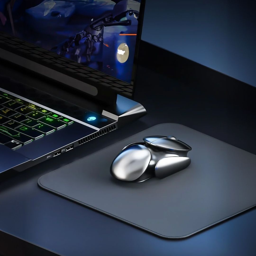 ماوس لاسلكي قابل لإعادة الشحن - 4