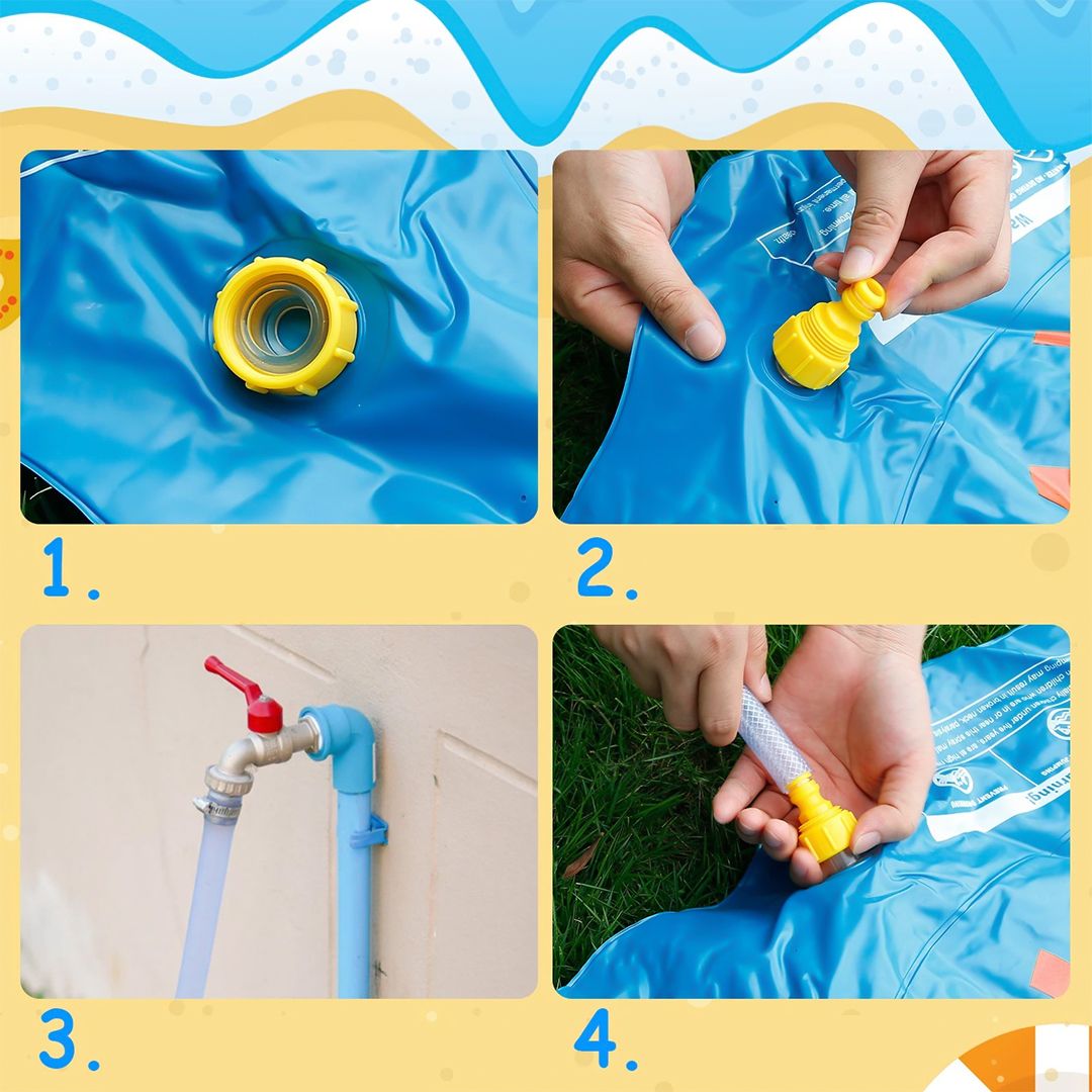 بركة سبلاش مع مرشات للأطفال - 13