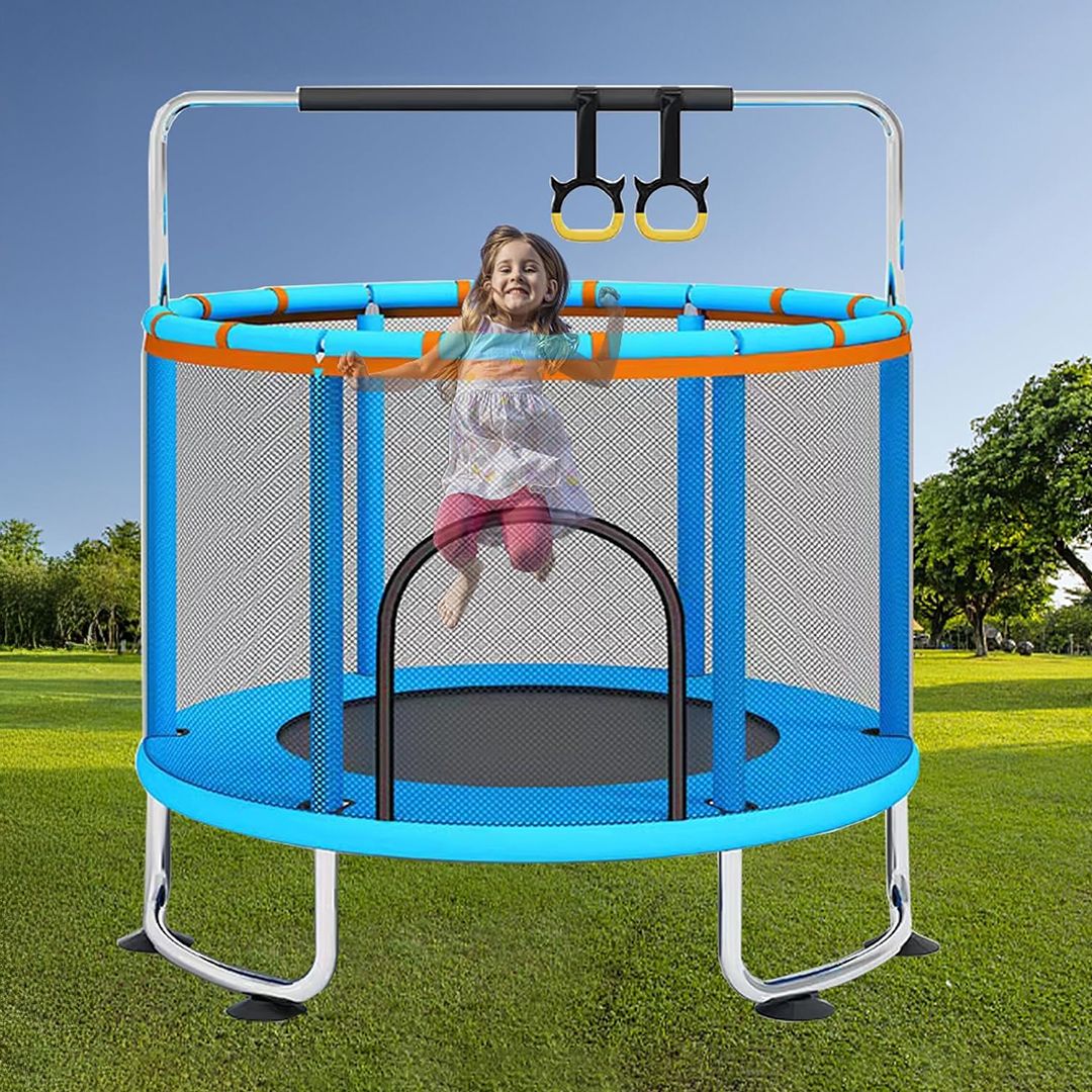 ترامبولين للأطفال مع ألعاب متعددة - 14