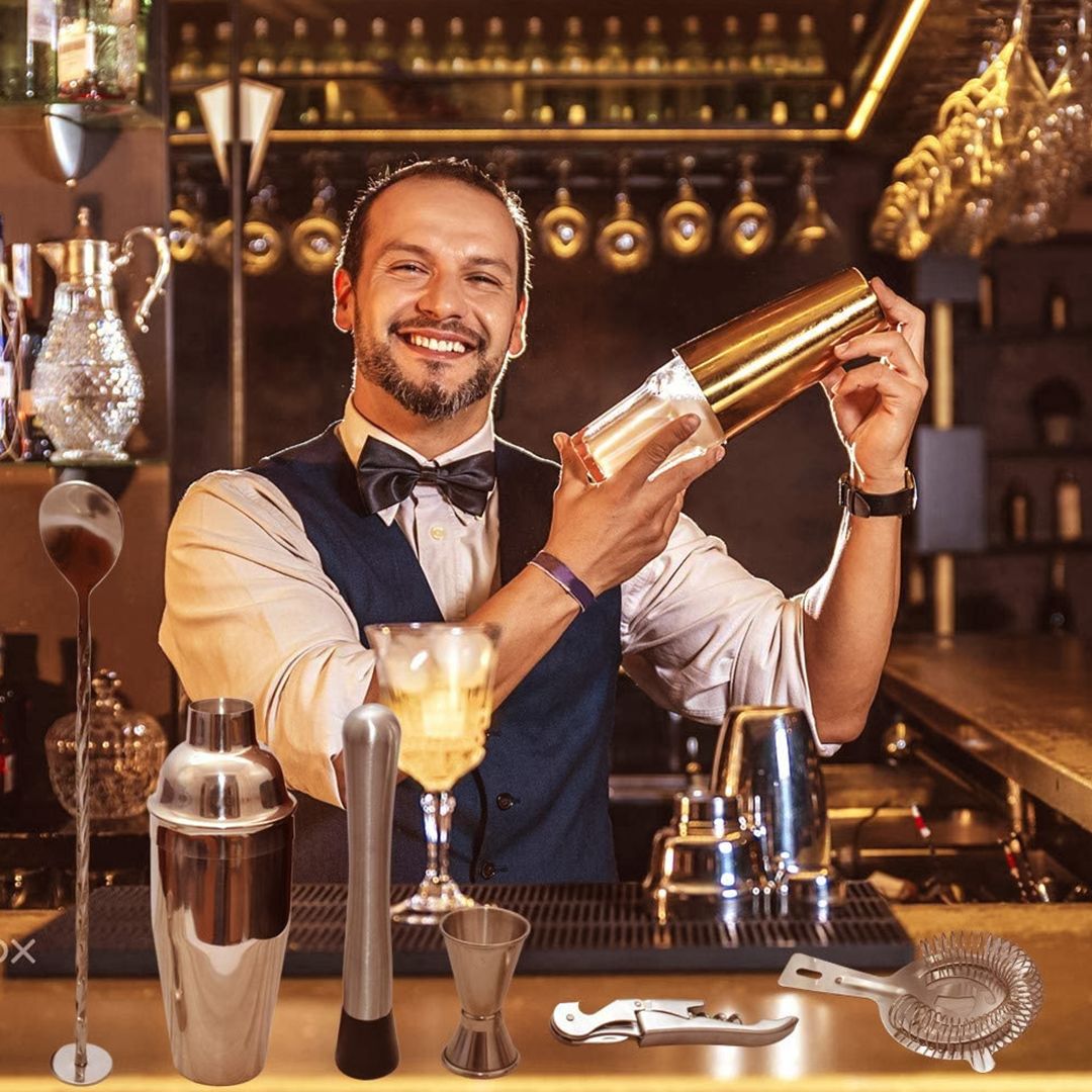 Stainless Steel Cocktail Bar Set product thumbnail 2