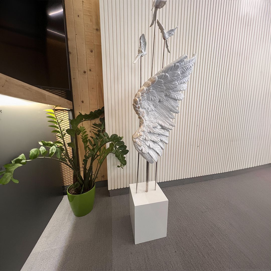  تمثال ديكور آنجل وينغز مع بلوتوث  - 18