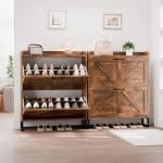 خزانة أحذية بتصميم ريفي - 15