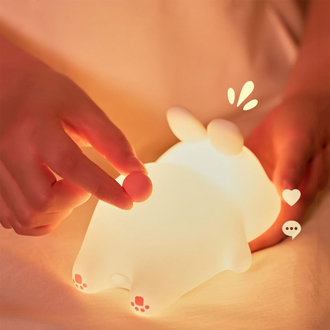 Silicone Bunny Shaped Lamp product thumbnail 4