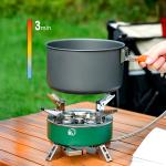 موقد الغاز بخمس شعلات للتخييم - 2