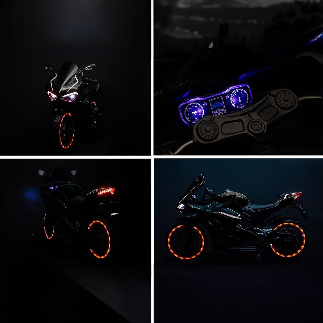 دراجة نارية بعجلتين للأطفال - 5