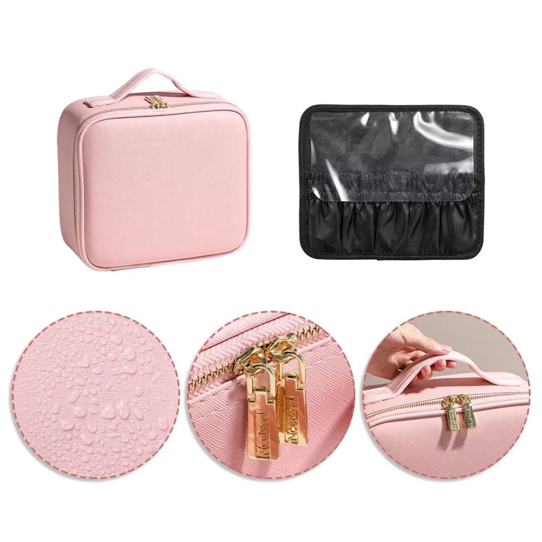 Cosmetic Storage Box With LED light Mirror product thumbnail 12