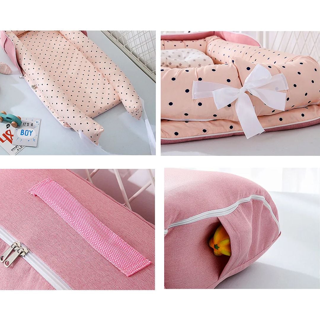 سرير متنقل للأطفال مع حقيبة - 5