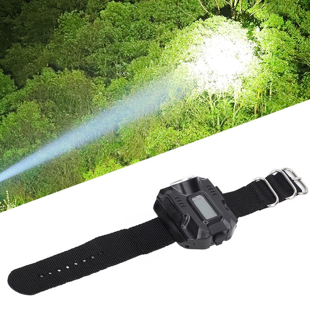 Rechargeable Wrist Watch With Flashlight product thumbnail 15