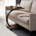 طاولة جانبية بتصميم مربع - 4