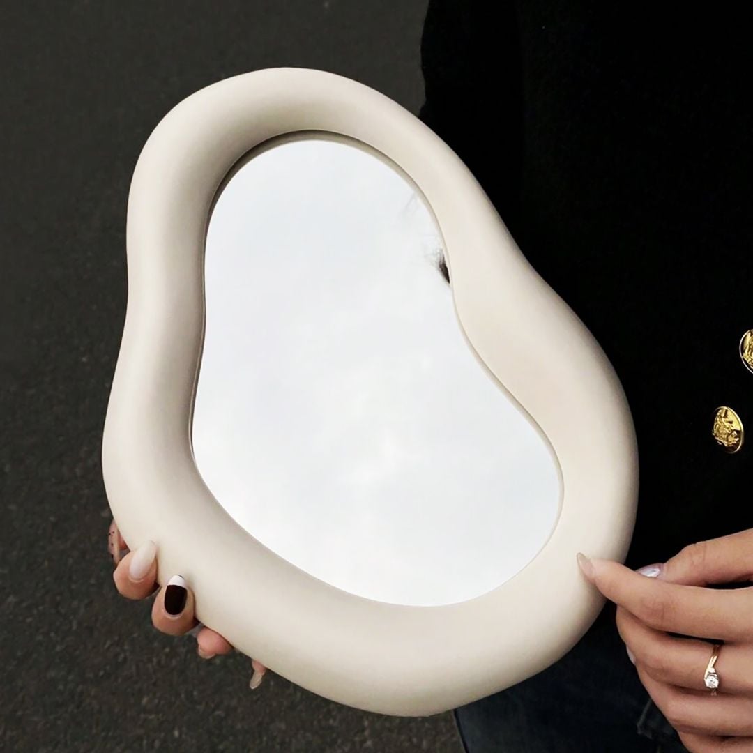 مراة محمولة بتصميم مموج - 5