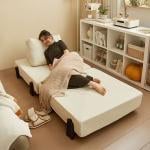 كرسي و سرير أرضي بأرجل خشبية - 3