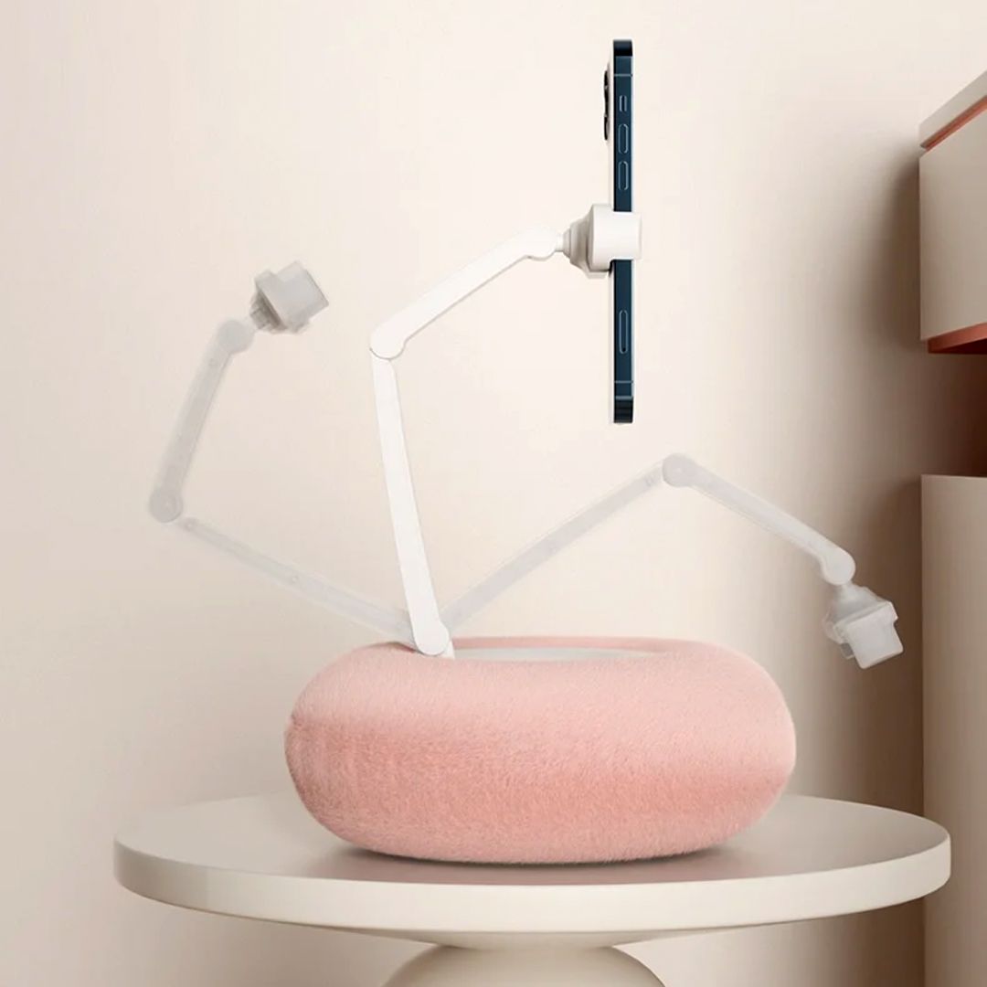 حامل هاتف مع قاعدة تسالي و مشروبات - 2