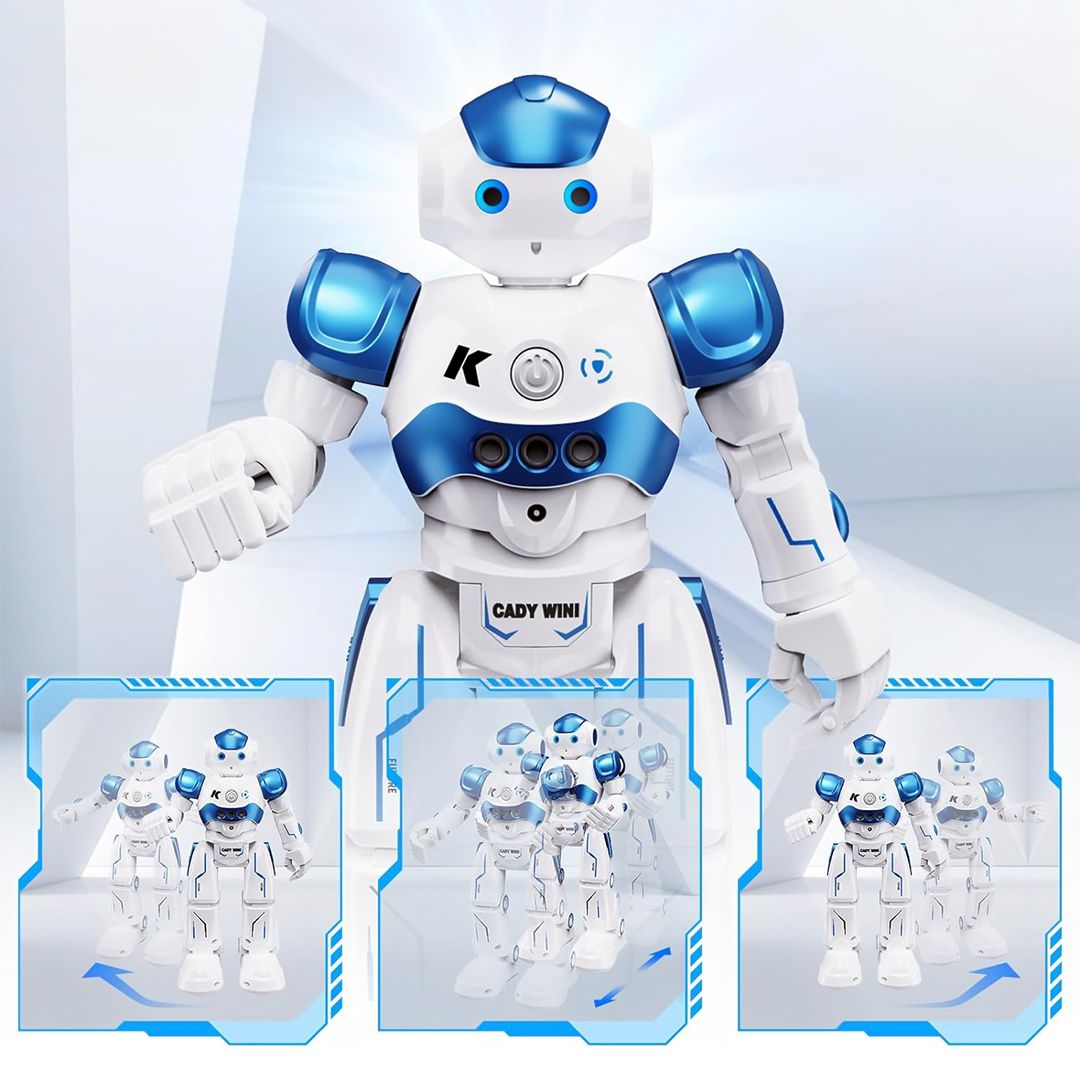 روبوت ذكي تفاعلي مع امكانية التحكم عن بُعد - 8