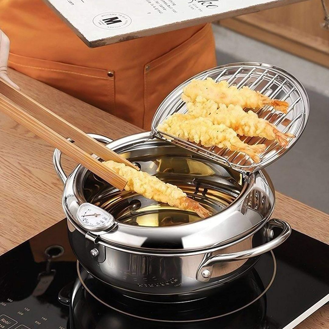 Stainless Steel Deep Frying Pot product thumbnail 5