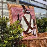 سلة النزهات المتكاملة من الراتان - 5