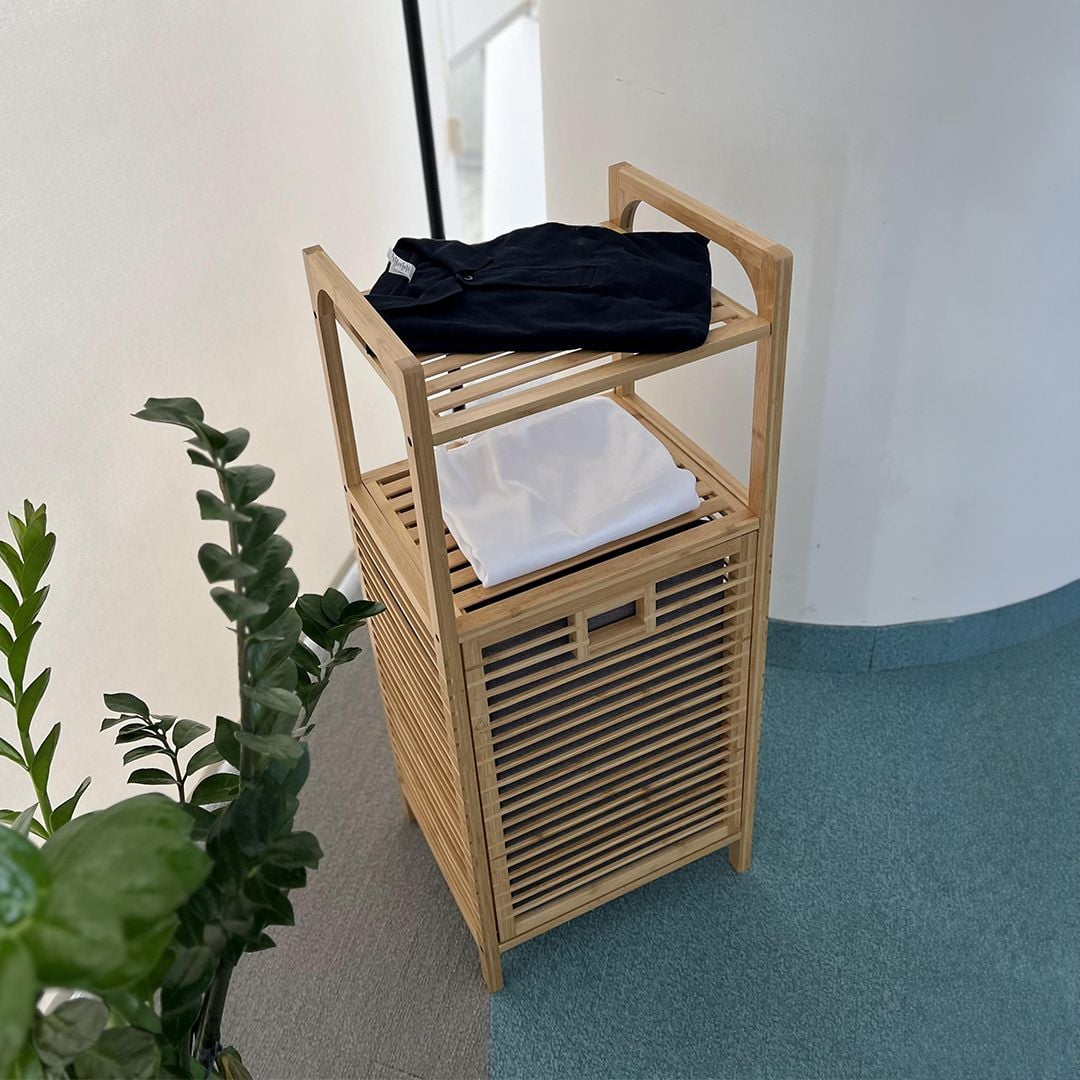Laundry Basket with Wooden Shelves product thumbnail 15
