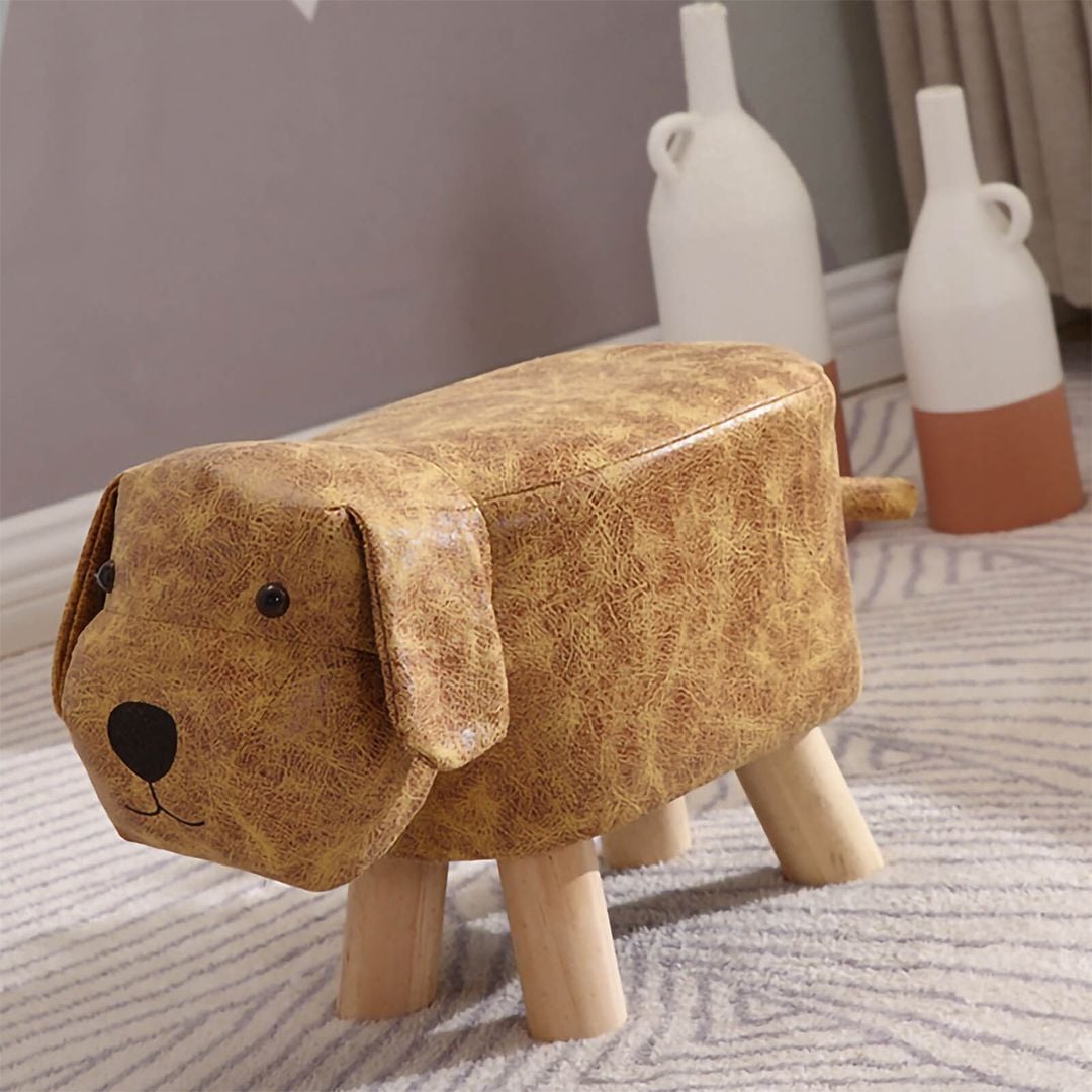 Wooden Baby Chair With Dog Design product thumbnail 2