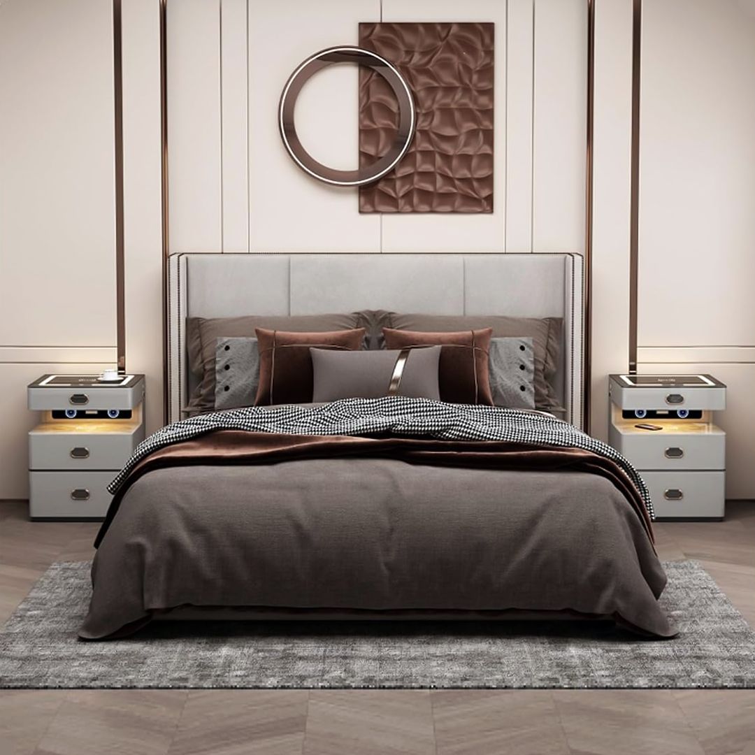 Bedside Table With Internal Storage product thumbnail 12