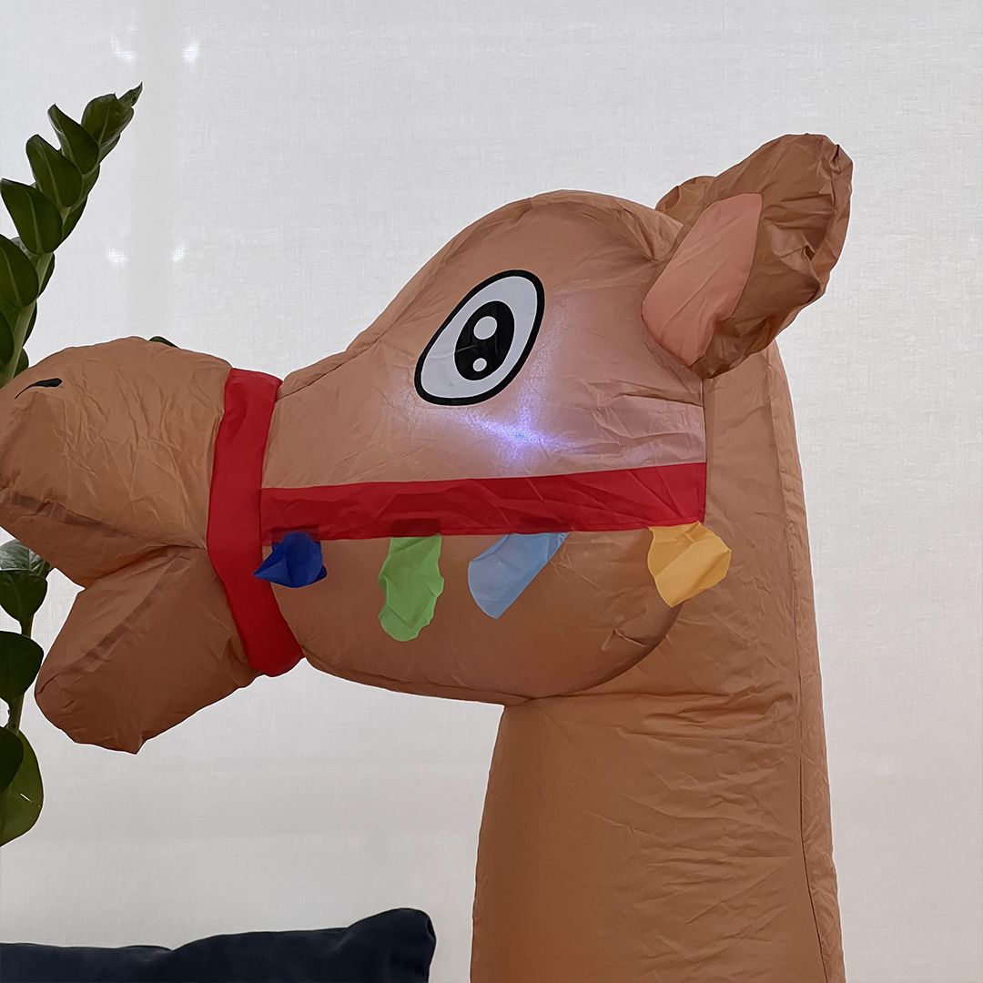 مُجسم الجمل القابل للنفخ - 7