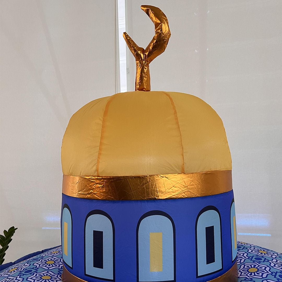 مسجد قبة الصخرة القابل للنفخ - 9