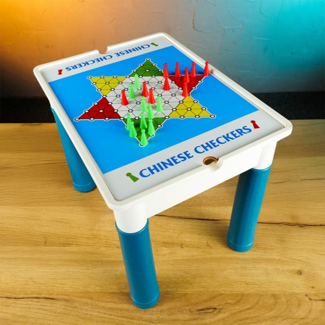 طاولة الألعاب التعليمية 9 في 1 للأطفال - 2