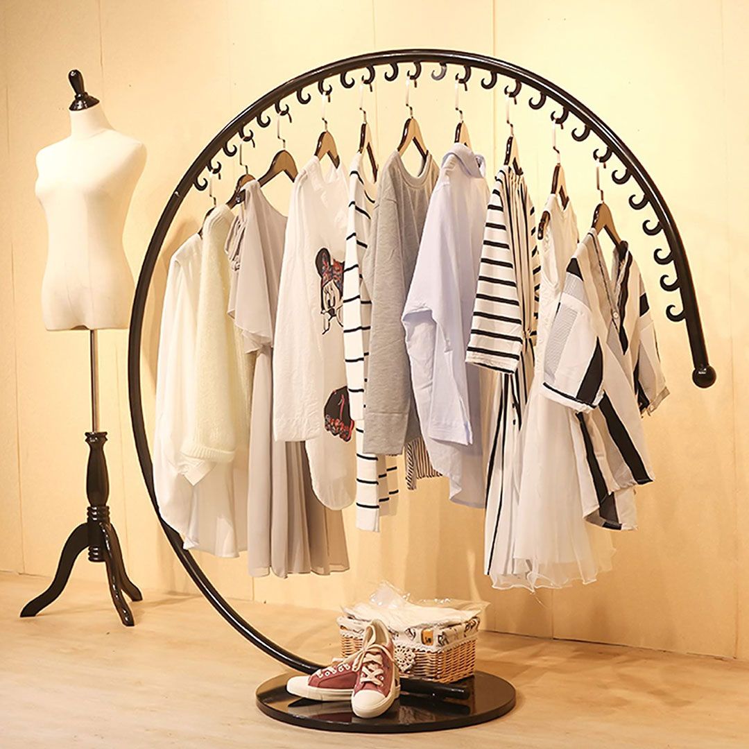 Circular Metal Clothes Rack product thumbnail 4