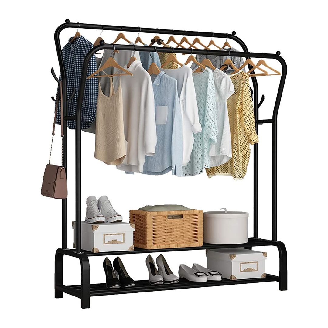 Clothes Hanger with Top Rod Clothes Shelves product thumbnail 8